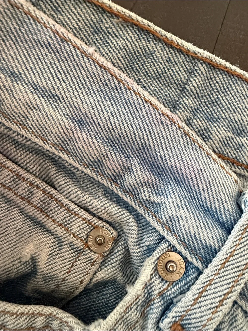 Vintage London Jean Victoria Secret Capri